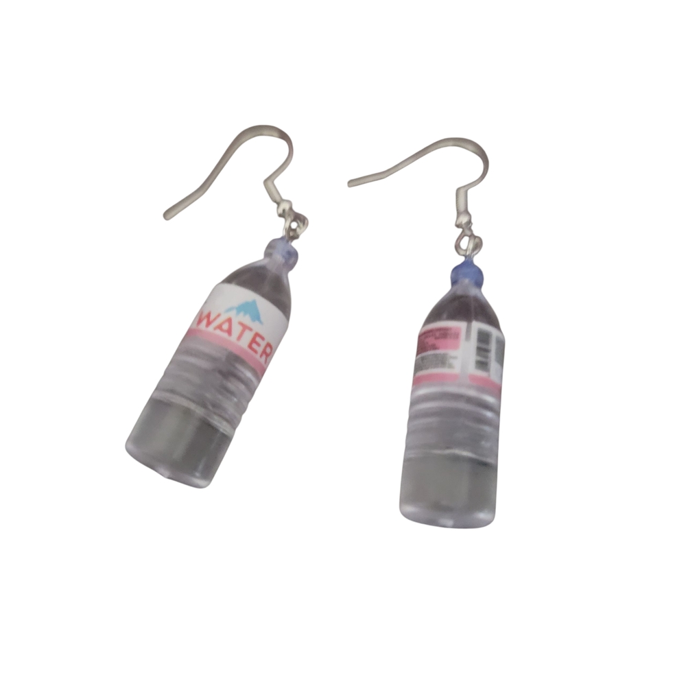 Quirky Water Bottle Earrings